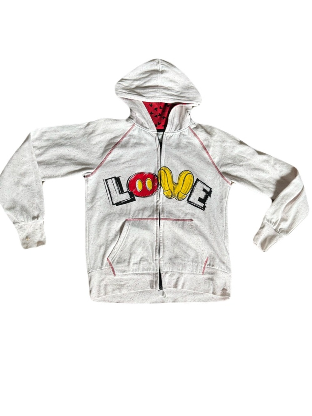 DISNEY STORE Mickey Hoodie Size Medium